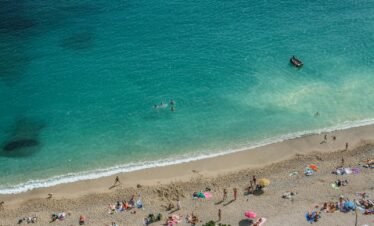 beach near body of water