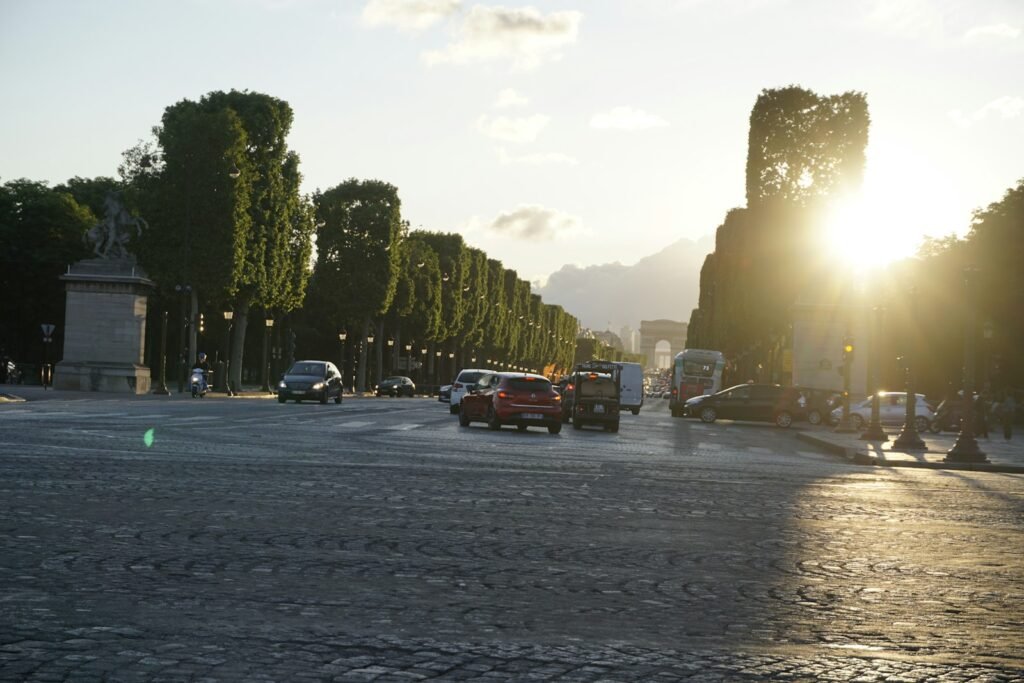 cars on road during daytime