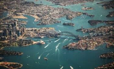 aerial photography of bridge