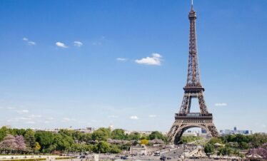 Eiffel Tower at Paris, France